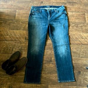 Lucky Brand Emma Straight Jeans 18W Like New